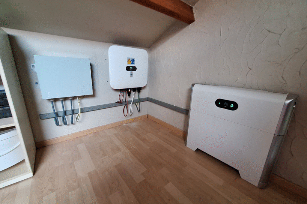 Huawei omvormer + thuisbatterij + back-up